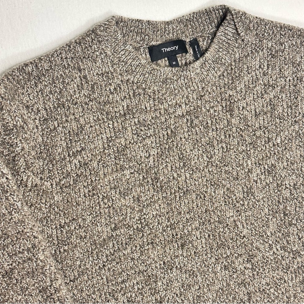 Theory Wool Crewneck Sweater - Picture 2 of 9